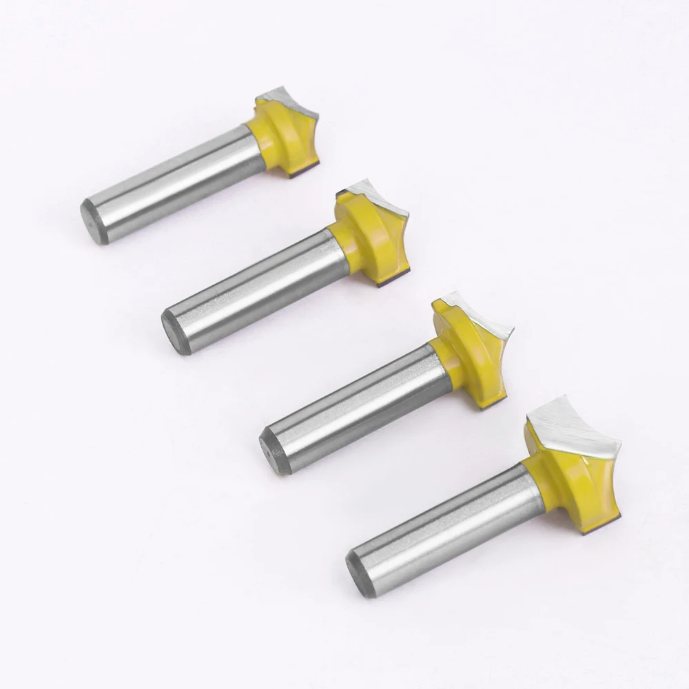 Набор фрез по дереву пазовых хвостовик 8 мм 4 шт. (F551) Набор фрез по дереву пазовых хвостовик 8 мм 4 шт. (F551)