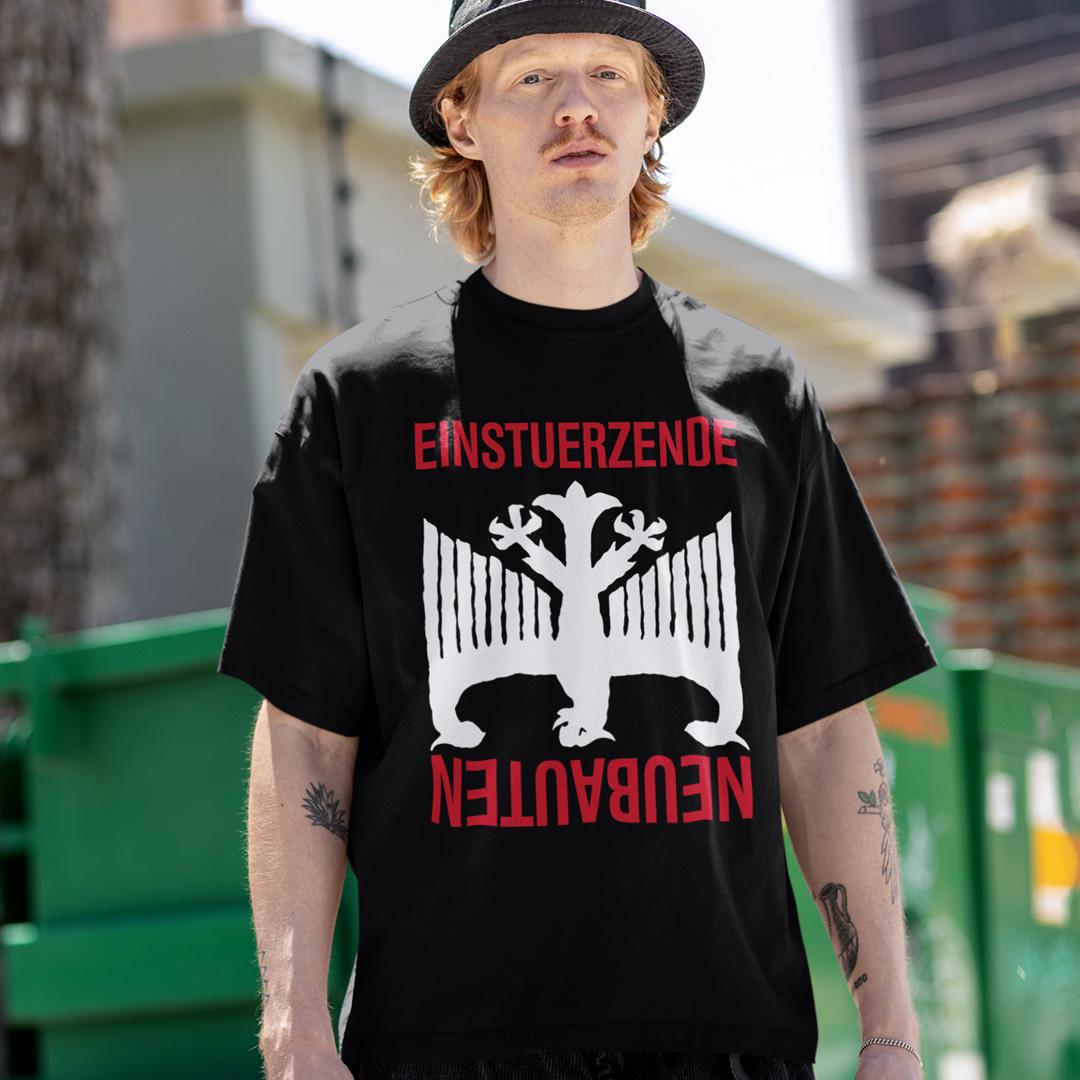 Футболка мужская Einsturzende Neubauten Eagle XL Черный (00000007825)