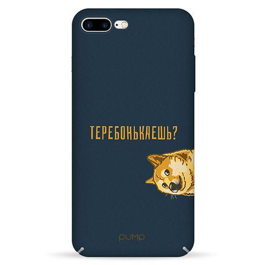 Чехол Pump Tender Touch Case for iPhone 8 Plus/7 Plus Terebonkaesh С рисунком Синий