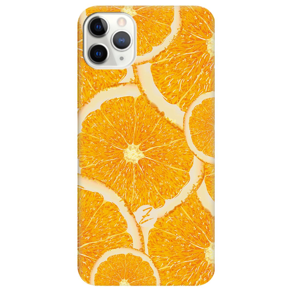 Силиконовый чехол Zorrov для Apple iPhone 11 Pro Max - Orange (12180040179072399)