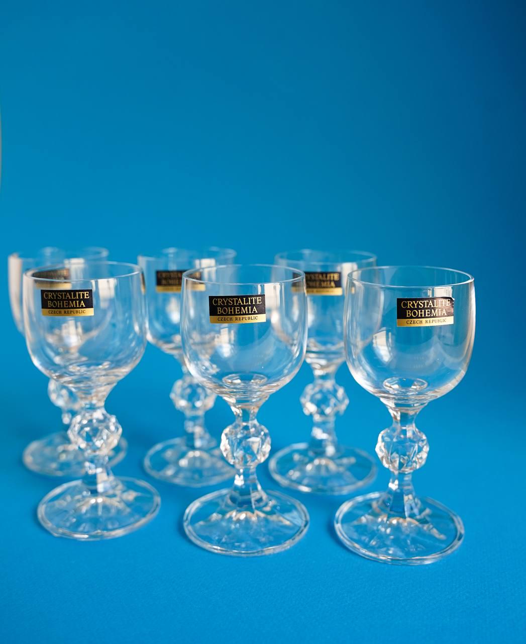 Набір чарок для горілки Bohemia Sterna Klaudie 50 мл 6 пр. (40149/050) - фото 2 Набір чарок для горілки Bohemia Sterna Klaudie 50 мл 6 пр. (40149/050) - фото 2