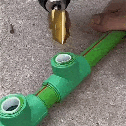 Комплект ступеневих свердл для ПВХ/PPR труб для відновлення фітингів 20/25/32 мм - фото 6