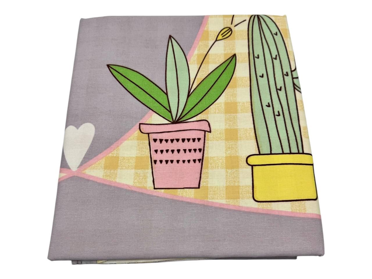 Простынь Кактус ранфорс 150х220 см (R-k14/x150)