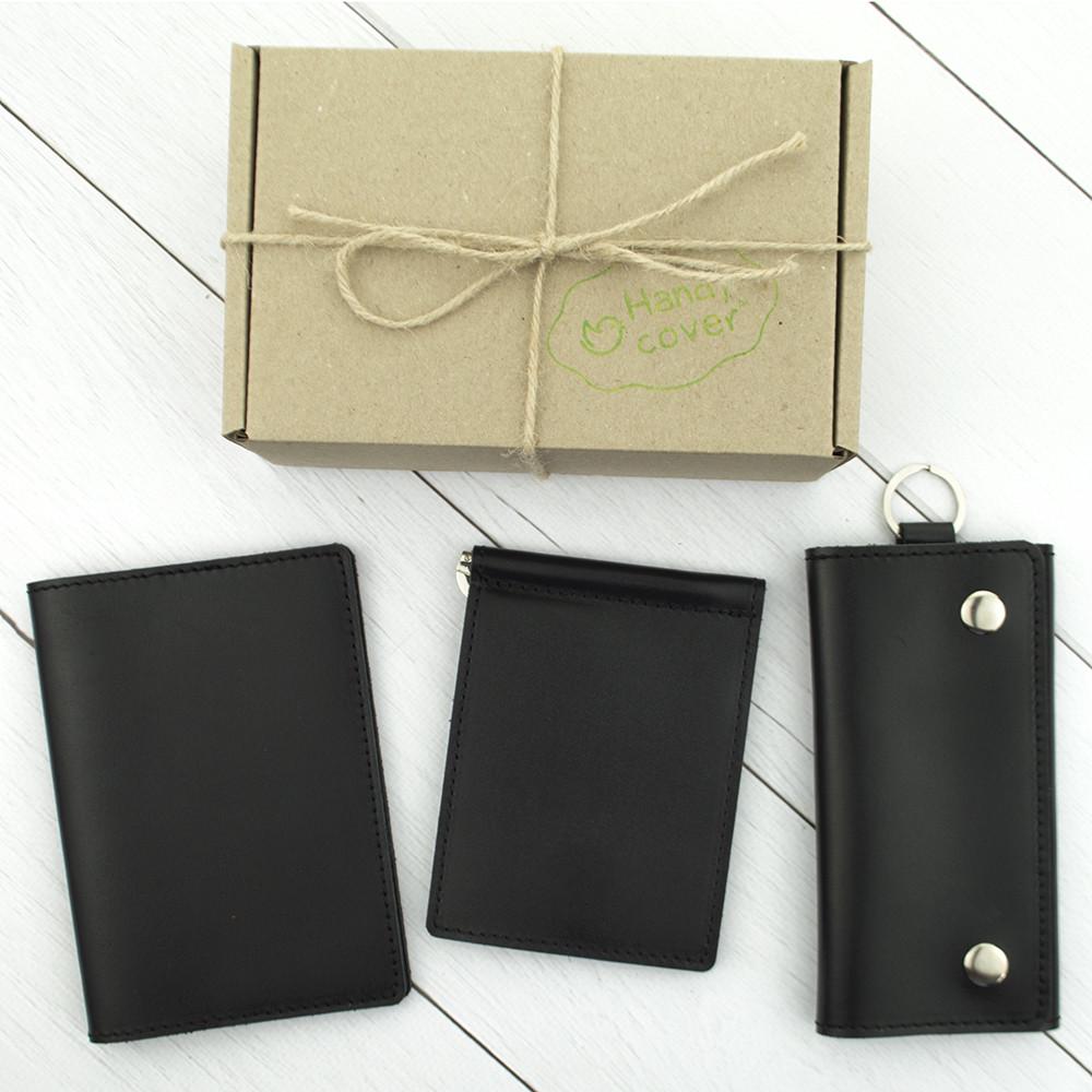 Подарочный набор мужской HandyCover №36 3 предмета Черный