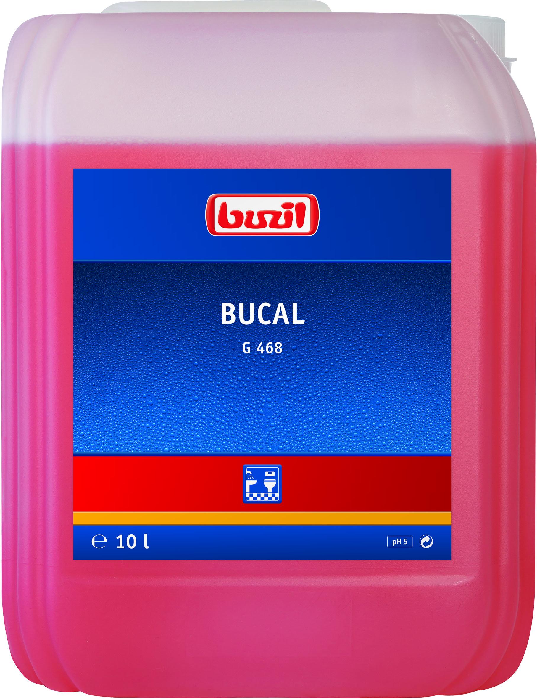 Засіб для щоденного прибирання сантехнічних приміщень Buzil Bucal G468 10 л.