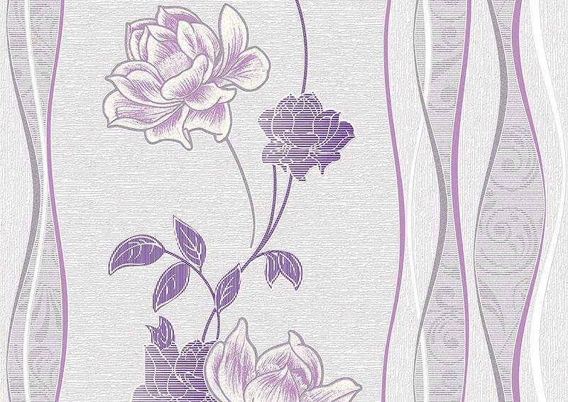 Шпалери вінілові CROCUS Лаура на паперовій основі 0,53 м 10801)