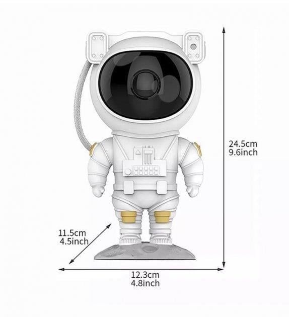 Ночник Космонавт лазерный проектор галактики - фото 6