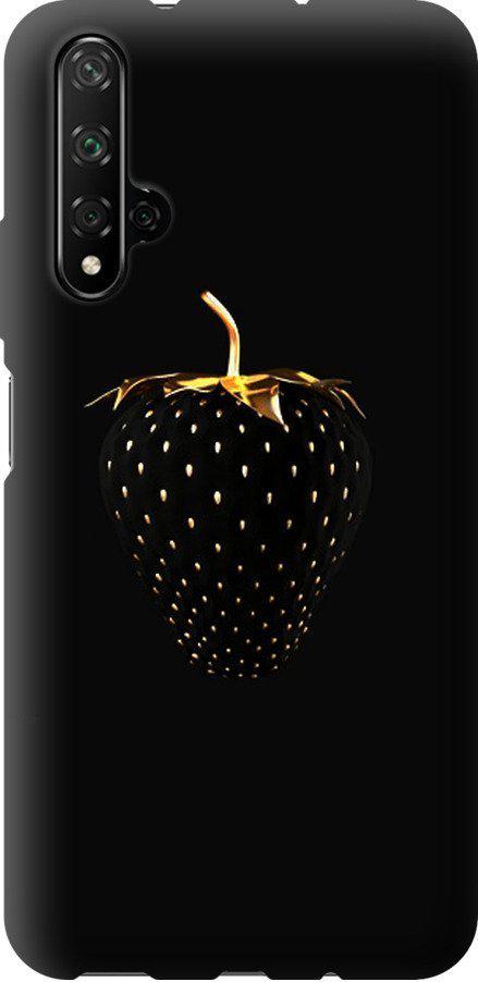 Чехол на Huawei Honor 20 Черная клубника (3585u-1697-42517)