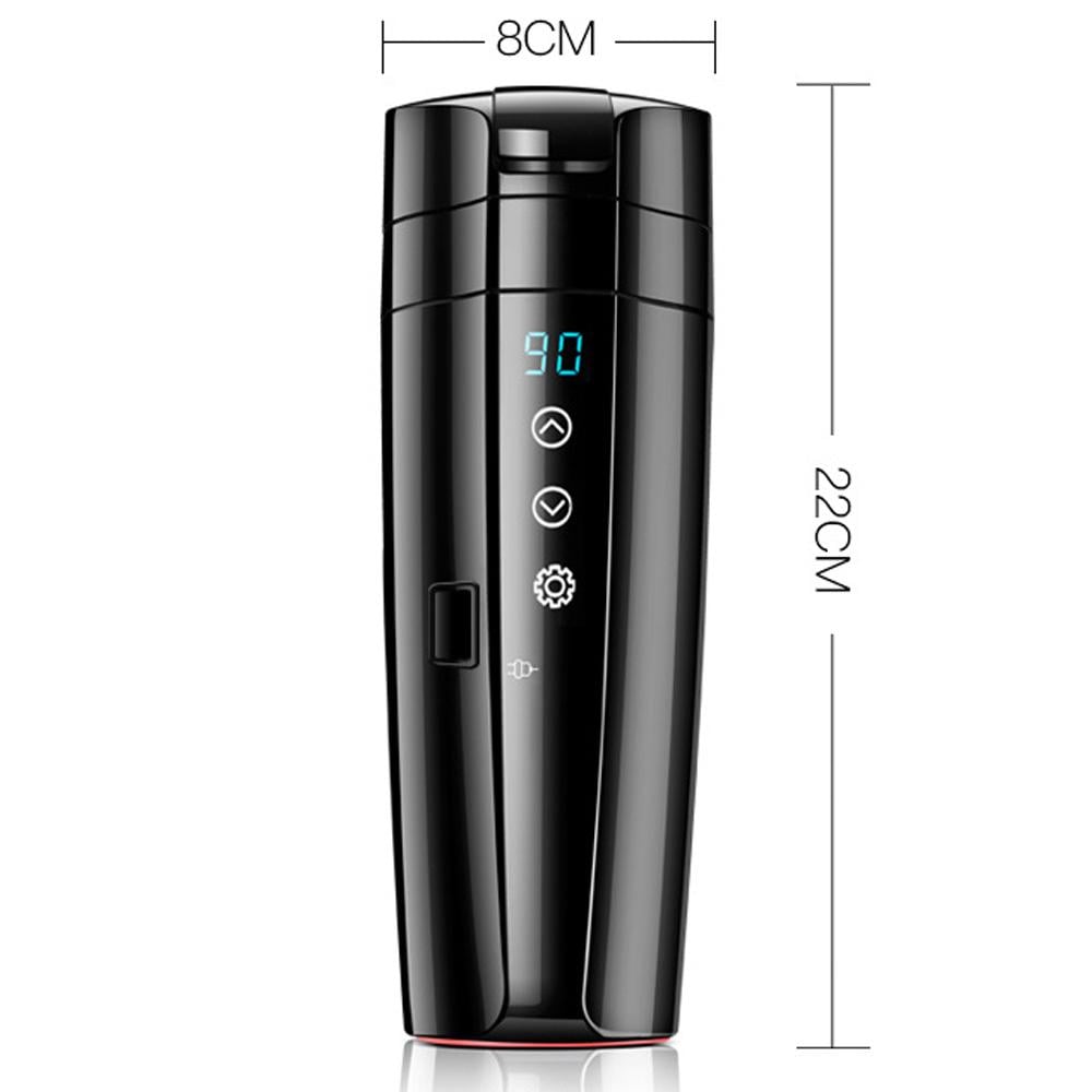 Термос з підігрівом від прикурювача 12 Вт з дисплеєм регулювання температури - фото 5 Термос з підігрівом від прикурювача 12 Вт з дисплеєм регулювання температури - фото 5