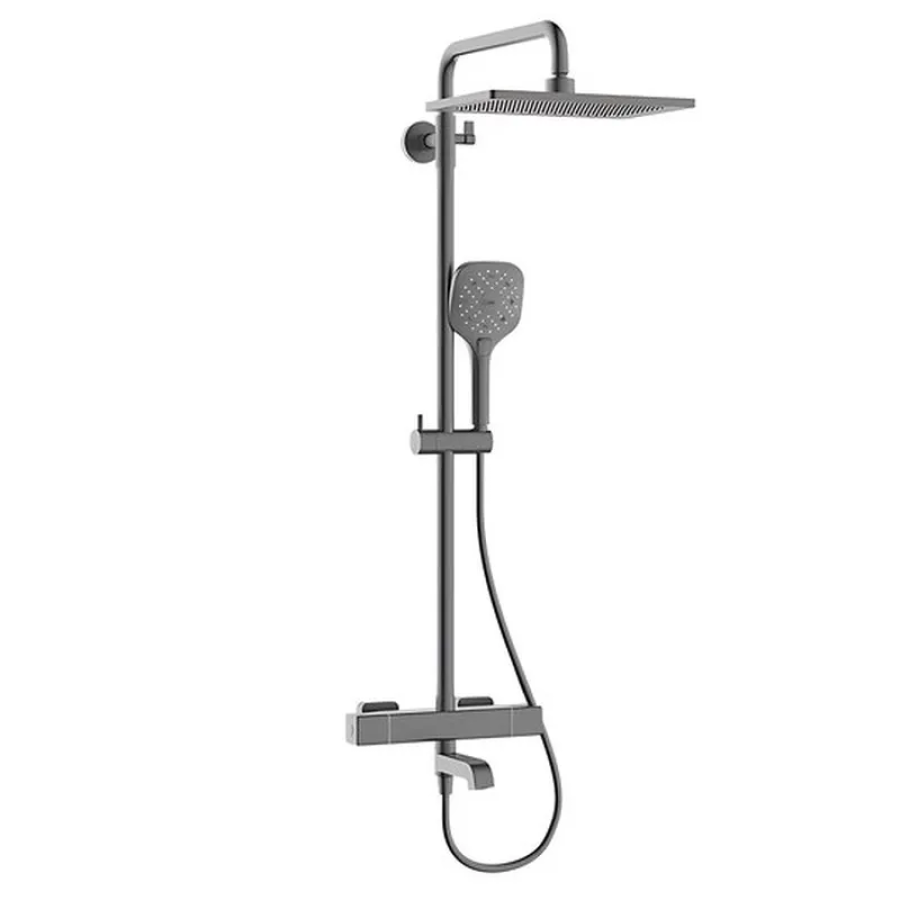 Душевая колонна с термостатом 3 функции KOER KB-57011-07 (KR5217)