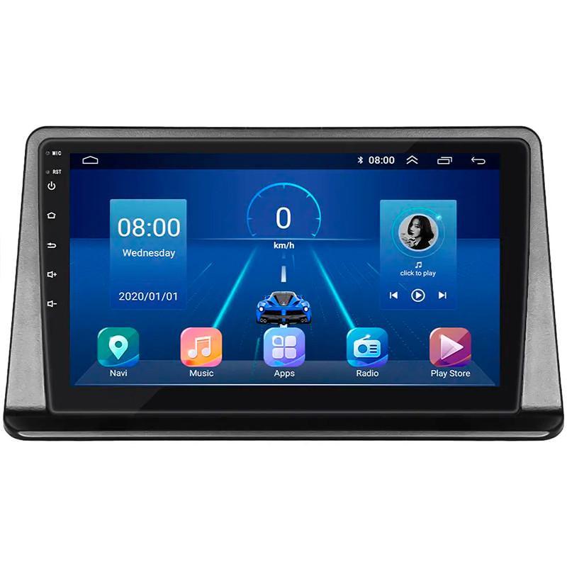 Автомагнітола штатна Lesko для Mitsubishi Pajero II рестайлінг 1997-2004 9" 6/128Gb 4G Wi-Fi GPS Top MOB