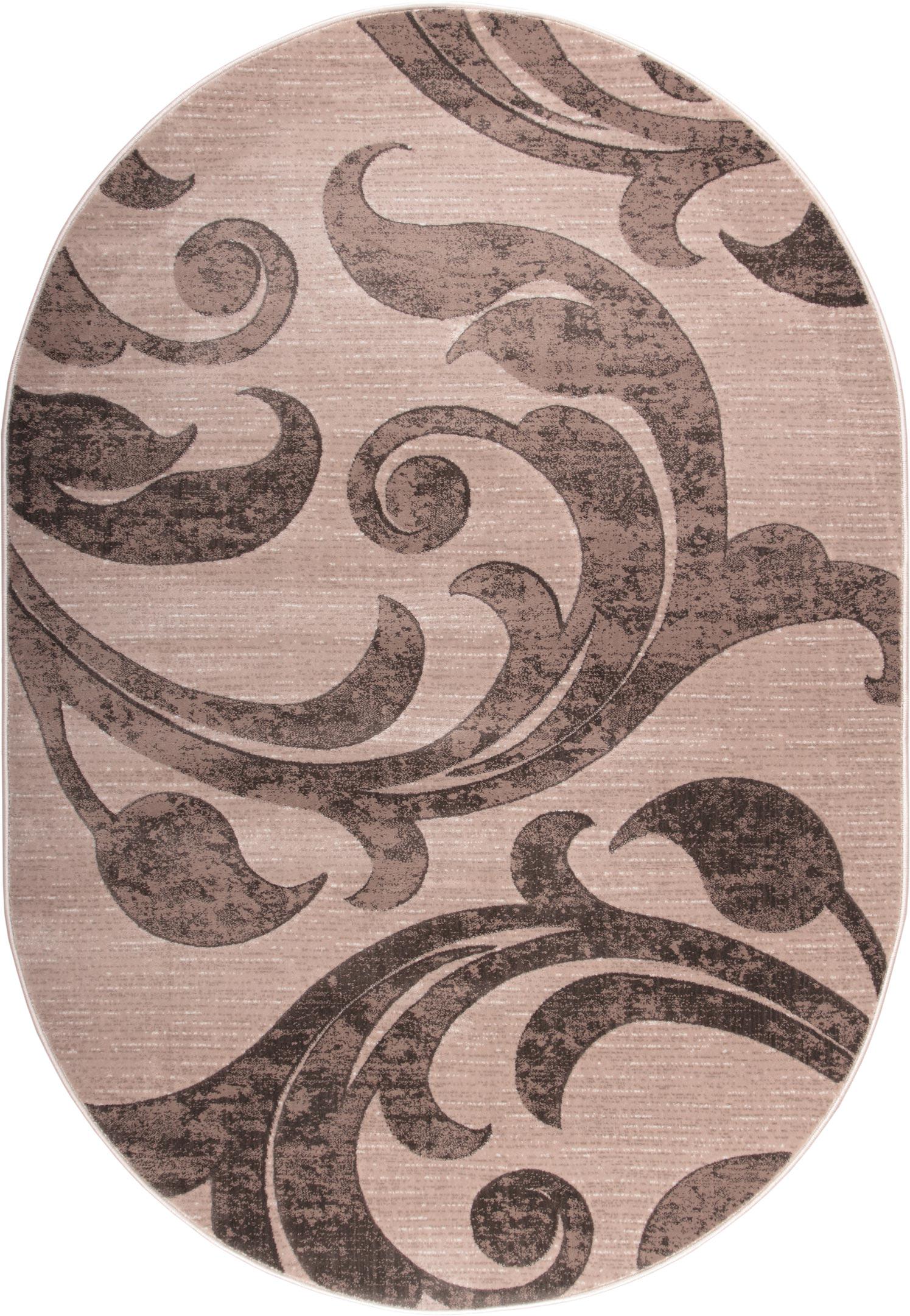 Ковер Karat Sonata 22018/120 1,2x1,7 м овальный Коричневый/Бежевый (00-00007608) Ковер Karat Sonata 22018/120 1,2x1,7 м овальный Коричневый/Бежевый (00-00007608)