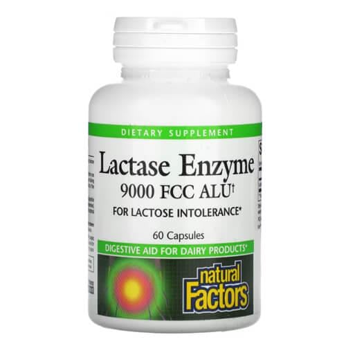 Энзимы Natural Factors Lactase Enzyme 300 мг 60 капс. (NFS-01740) Энзимы Natural Factors Lactase Enzyme 300 мг 60 капс. (NFS-01740)
