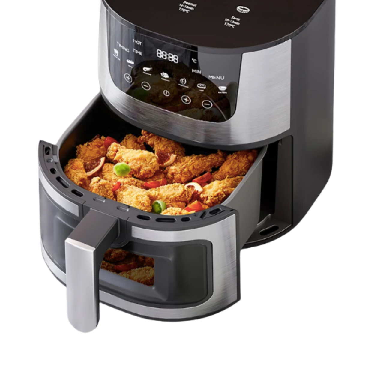 Аерофритюрниця з подвійним кошиком 7 л 2400 Вт (DV101) - фото 5 Аерофритюрниця з подвійним кошиком 7 л 2400 Вт (DV101) - фото 5