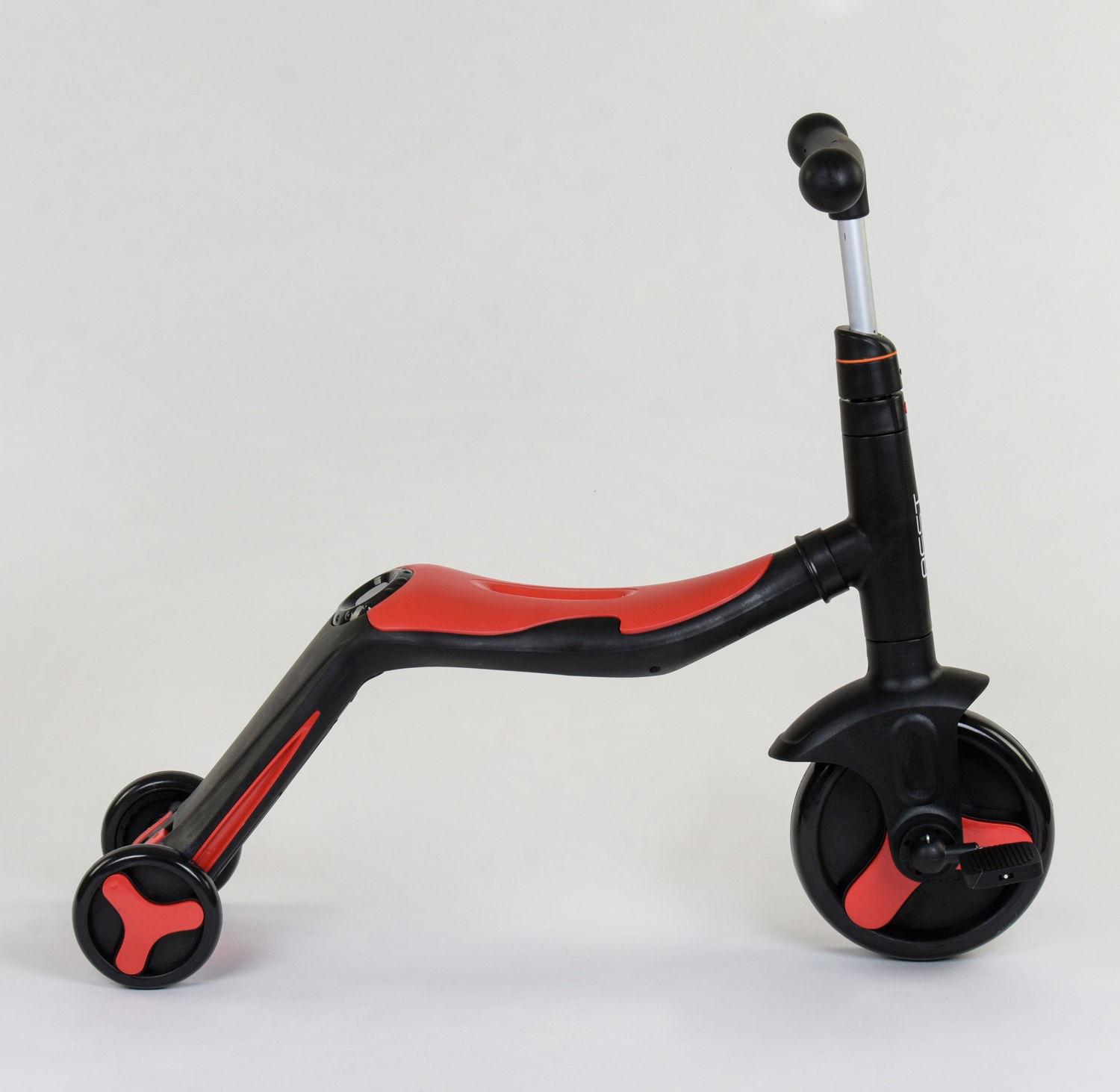 Самокат детский Best Scooter JT 28288 3в1 колеса PU Красный (JT 28288)