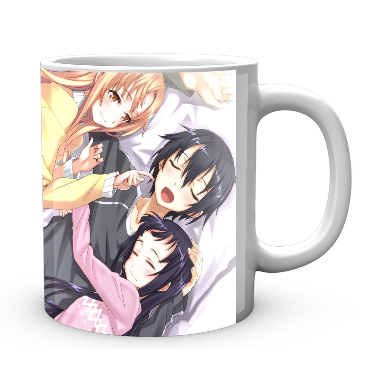 Чашка Geekland Sword Art Online Асуна Кирито Юи (SAO 02.20)
