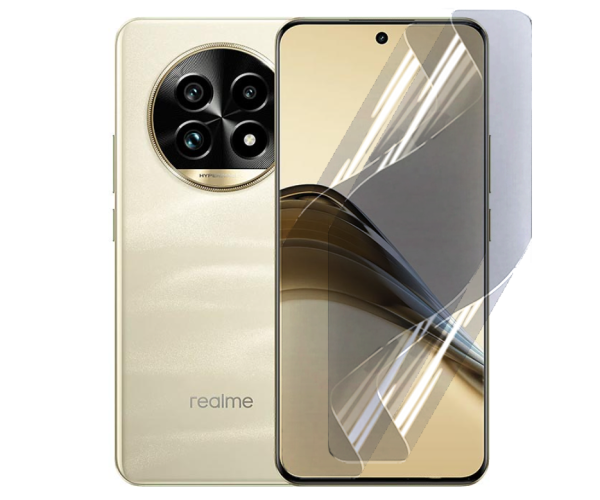 Противоударная гидрогелевая пленка Hydrogel Film для Realme 13 pro plus, Transparent