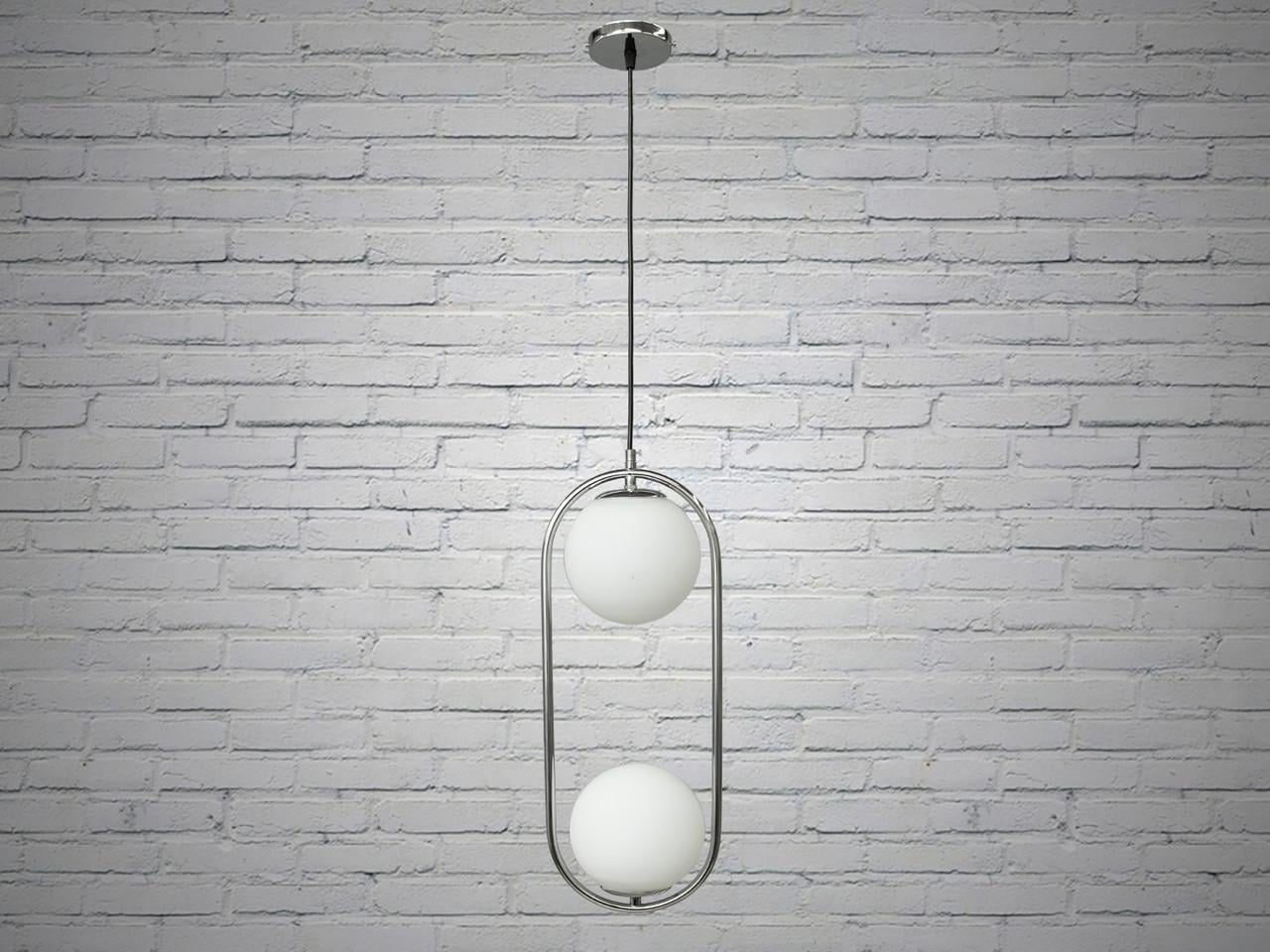 Светильник-подвес EcoLed в стиле Loft 6375HR Серебрянный