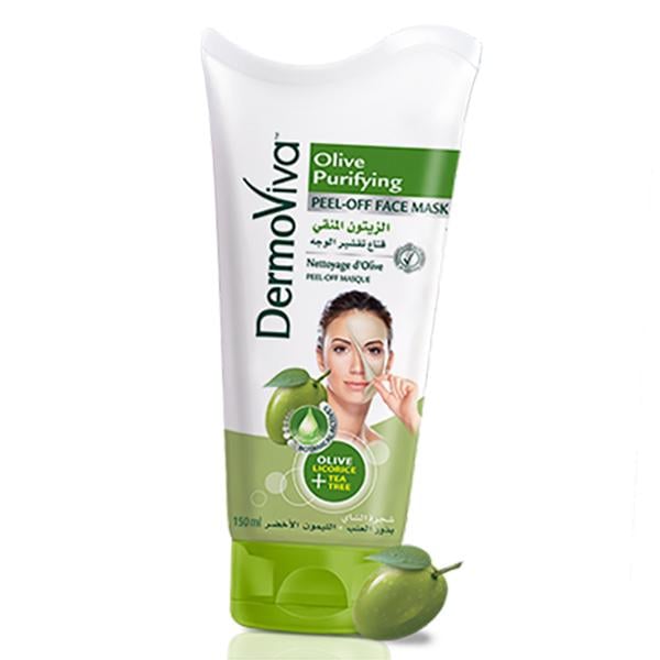 Маска для лица Dabur DermoViva Peel Off Olive Purifying Mask 150 мл (43634080)