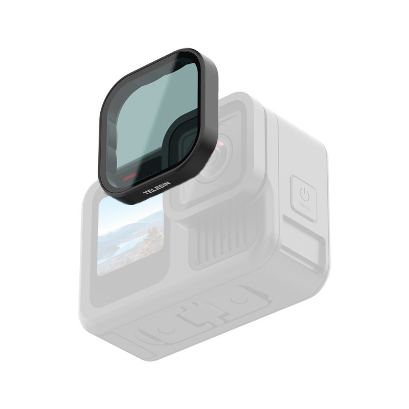 Фільтр поляризаційний оптичний Telesin S5-FLT-08-TGP CPL для GoPro Hero 13 Black (79045)
