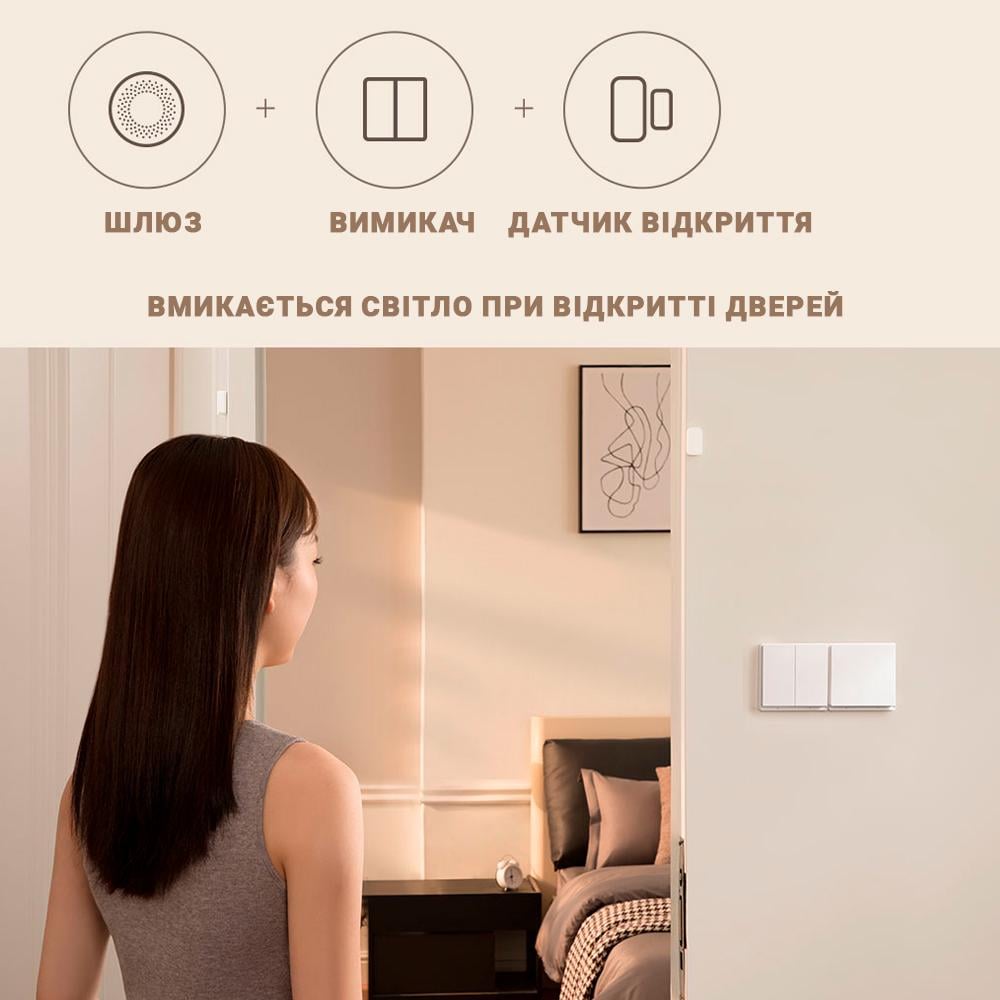 Выключатель Aqara Zigbee E1 - фото 7