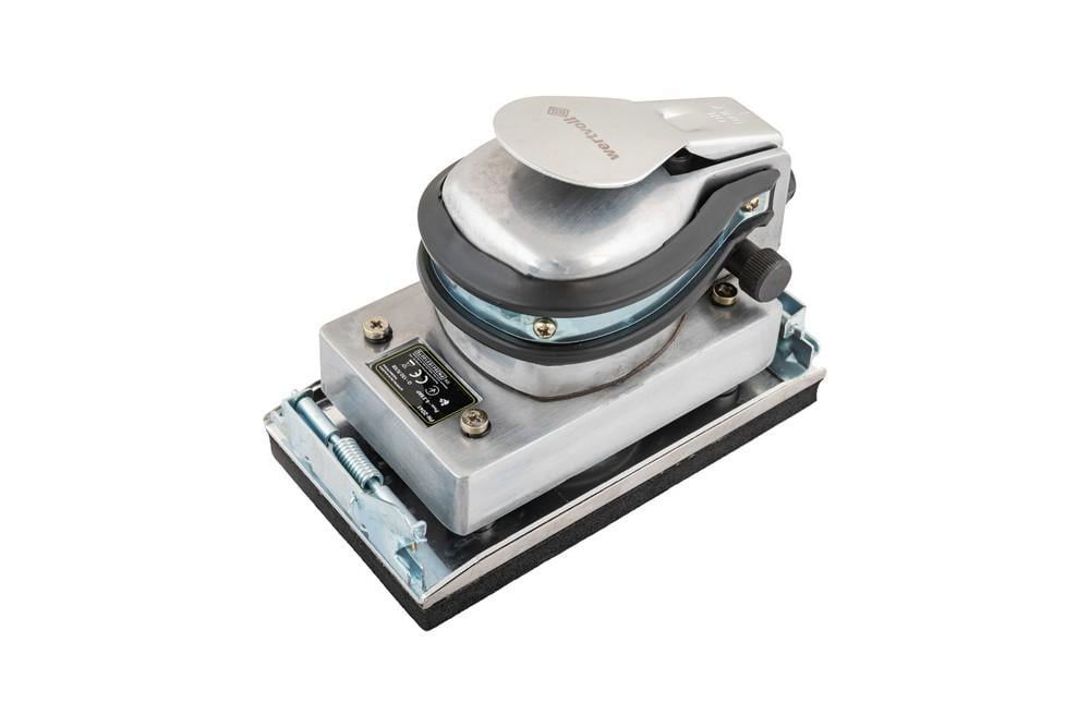 Шліфмашина пневматична вібраційна Wertvoll 8000 об/хв 115 л/хв 6,3 bar регулятор швидкості 175х95 мм (31572-1b819)