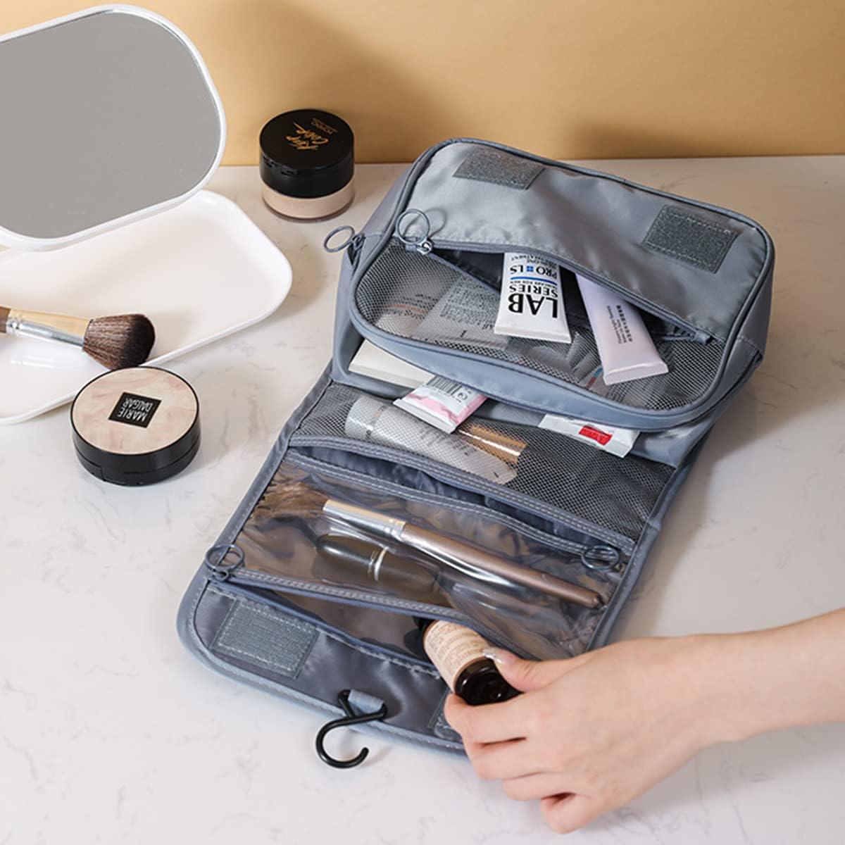 Органайзер-косметичка дорожный подвесной Bei Lian travel 24x20x9 см Grey (123517) - фото 7 Органайзер-косметичка дорожный подвесной Bei Lian travel 24x20x9 см Grey (123517) - фото 7