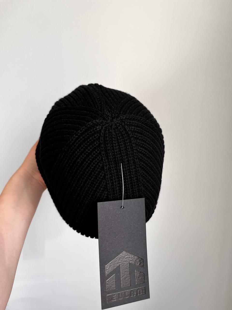 Шапка мужская вязаная ELLAN CUSTOM Черный (2492679477) - фото 4 Шапка мужская вязаная ELLAN CUSTOM Черный (2492679477) - фото 4