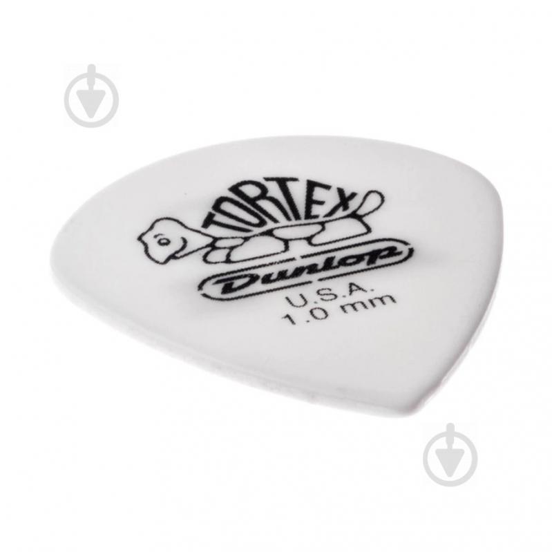 Медиатор Dunlop 4781 Tortex White Jazz III Guitar Pick 1.0 mm (1 шт.) - фото 3