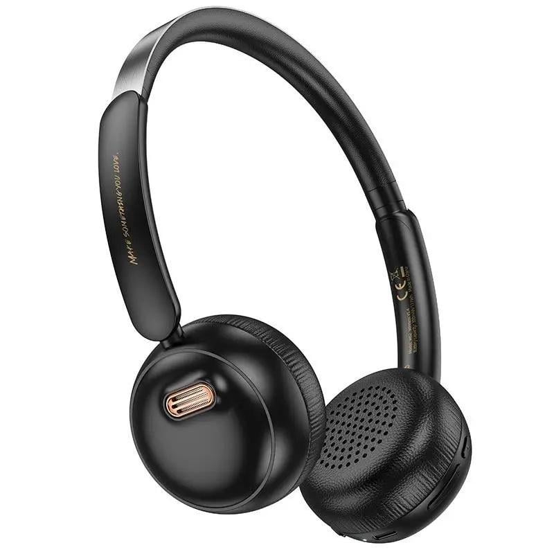 Наушники беспроводные Hoco W62 Verso Retro Black (25816070)