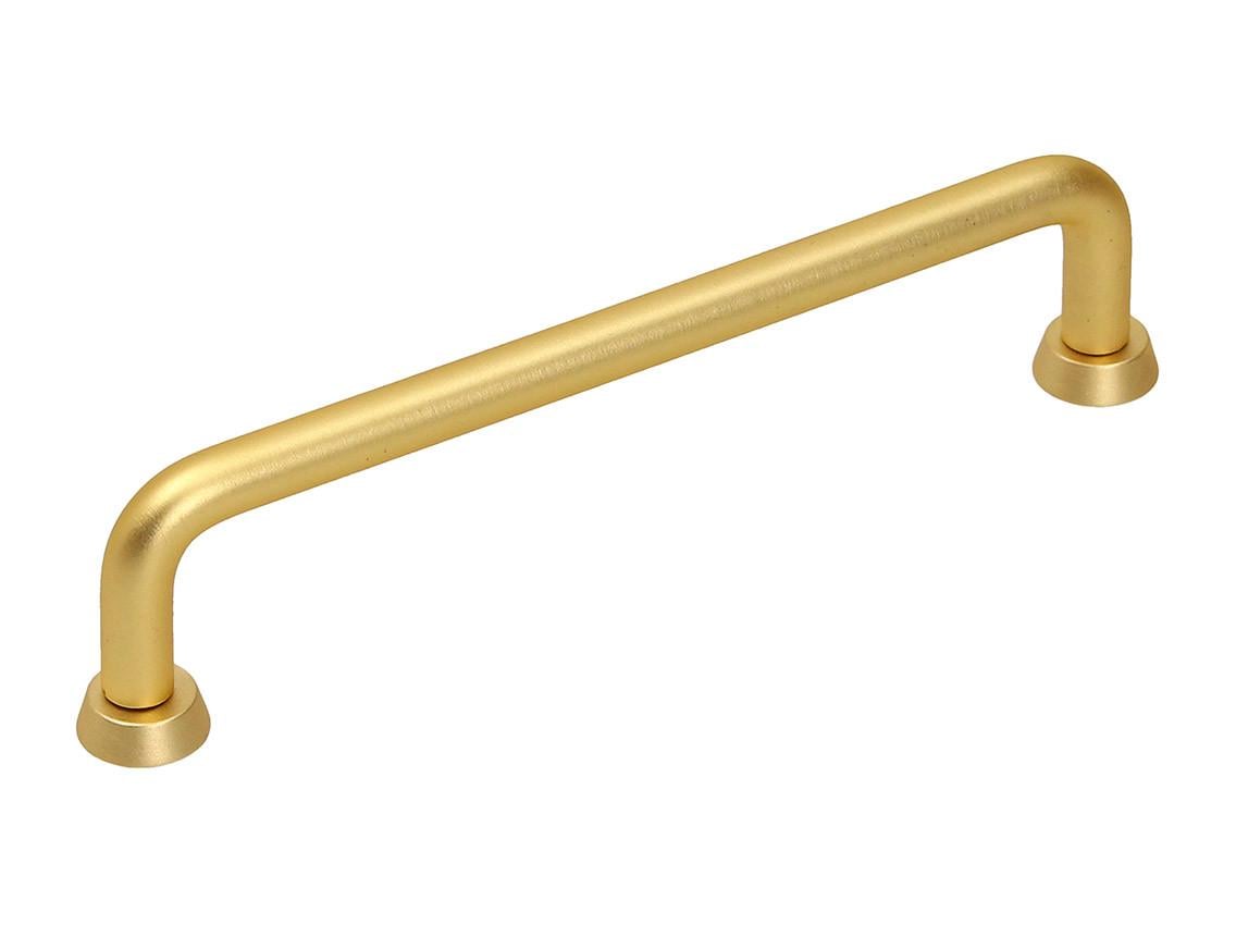 Мебельная ручка-скоба Gamet US18-128-G33-G33 Золотой матовый