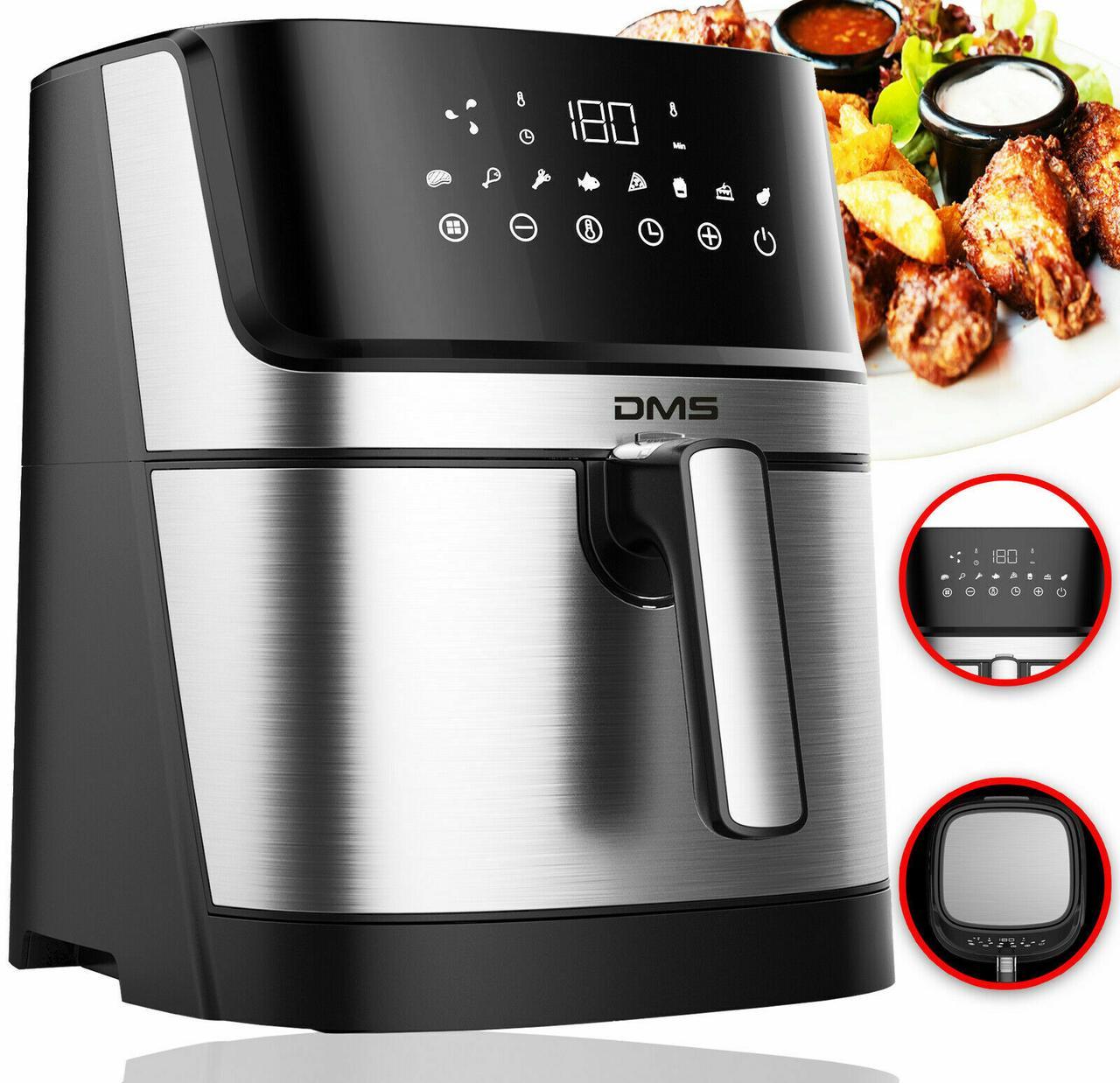 Фритюрниця DMS HF-6E XXL з духовкою та системою Air Fryer функція гаряче повітря - фото 5