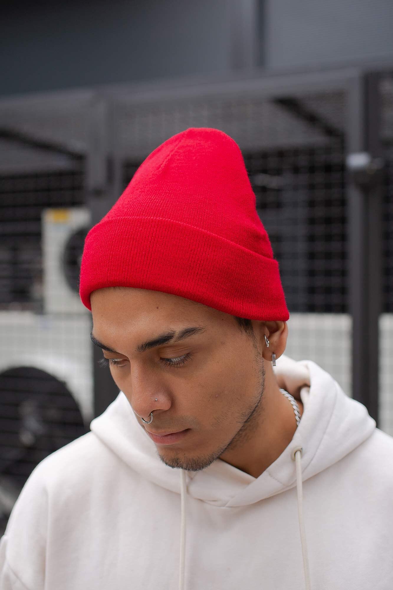 Шапка Without Simple man Красный (8048203) Шапка Without Simple man Красный (8048203)