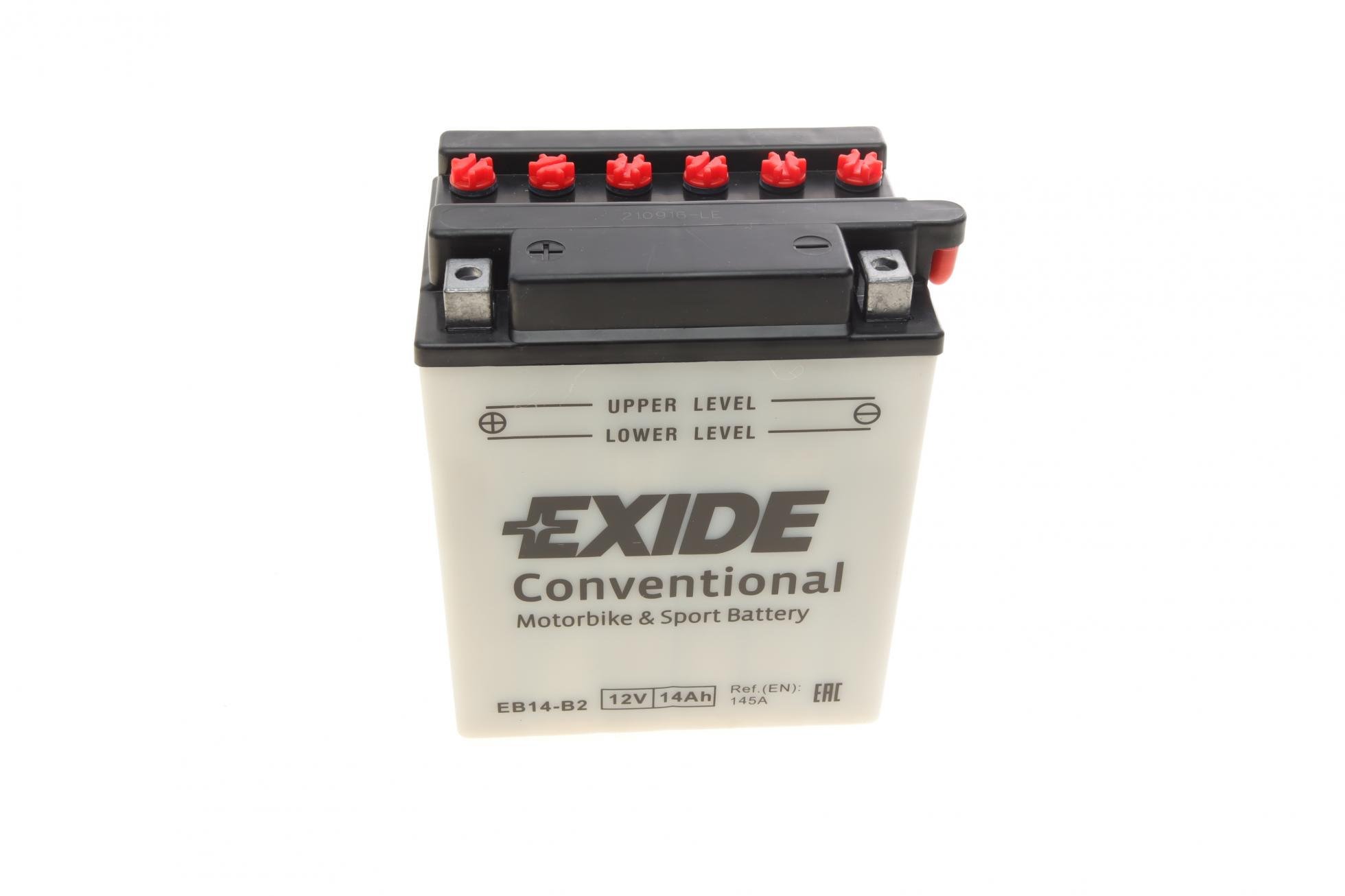 Аккумулятор EXIDE L EN145 14 Ah-12V 134х89х166 мм (EB14-B2)