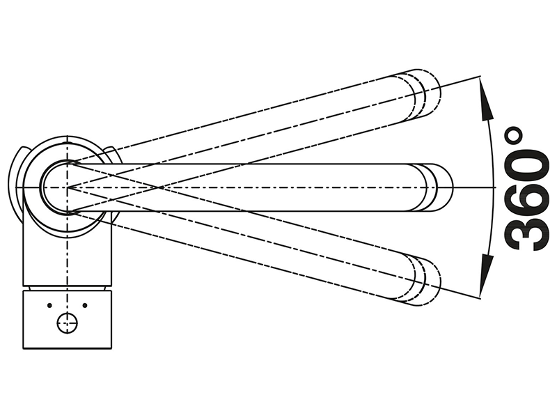 Смеситель кухонный Blanco MIDA-S 526653 (43370) - фото 2 Смеситель кухонный Blanco MIDA-S 526653 (43370) - фото 2