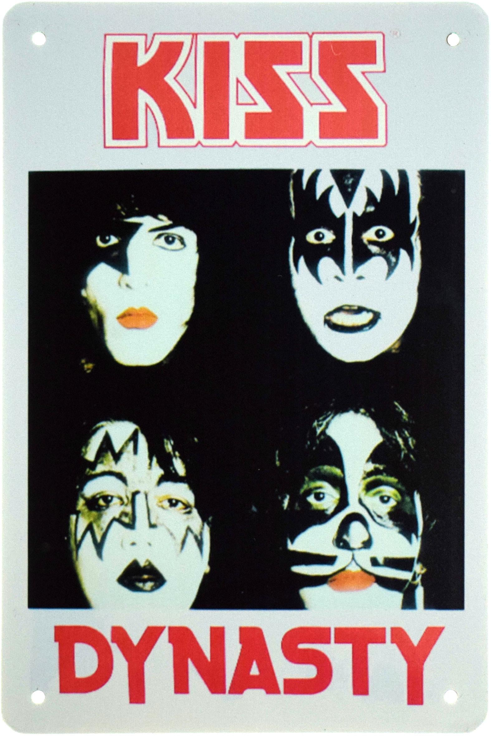 Металлическая табличка Kiss Dynasty 20x30 см Металлическая табличка Kiss Dynasty 20x30 см
