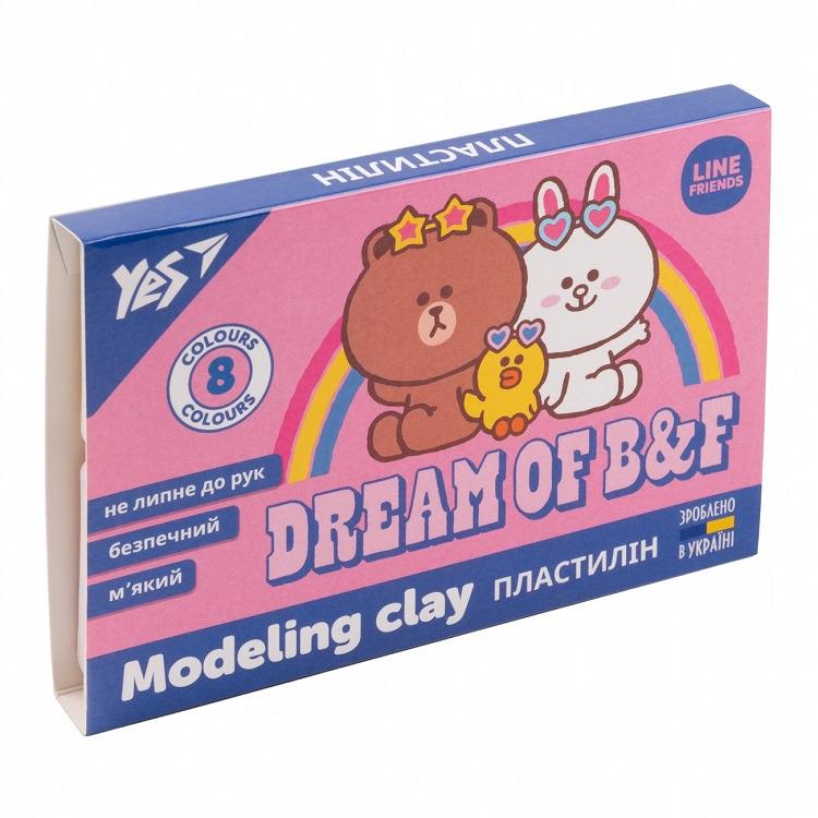 Пластилін Kite Classic 12 кольорів 240 г (540631)