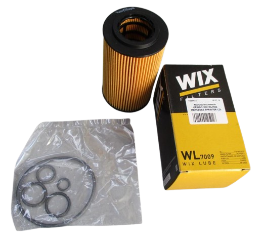 Фильтр масляный OE640/2 WIX WL7009 MERCEDES SPRINTER CDI (3085935659)