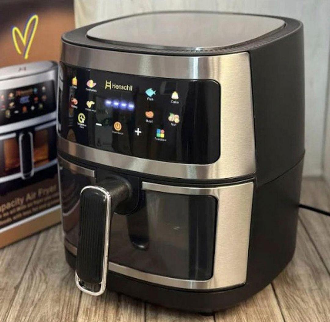 Аерогриль Henschll HS-012 з чашою 8 л 3200 Вт (HS-012) - фото 4 Аерогриль Henschll HS-012 з чашою 8 л 3200 Вт (HS-012) - фото 4