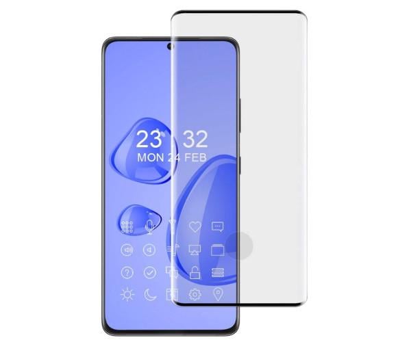Гибкое защитное стекло Full Screen Tempered Glass 2.5D для Samsung Galaxy S21 Ultra Black