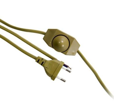 Провод с регулятором ШПР-203 2х0,75 Золотой