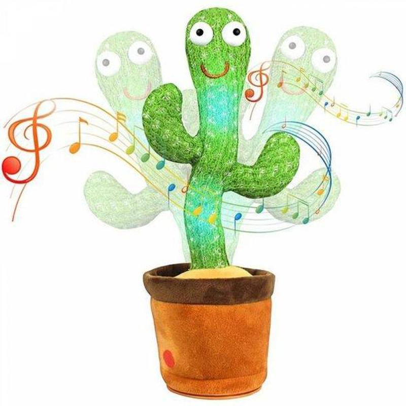 Іграшка танцюючий кактус музичний Dancing Cactus 32 см - фото 4