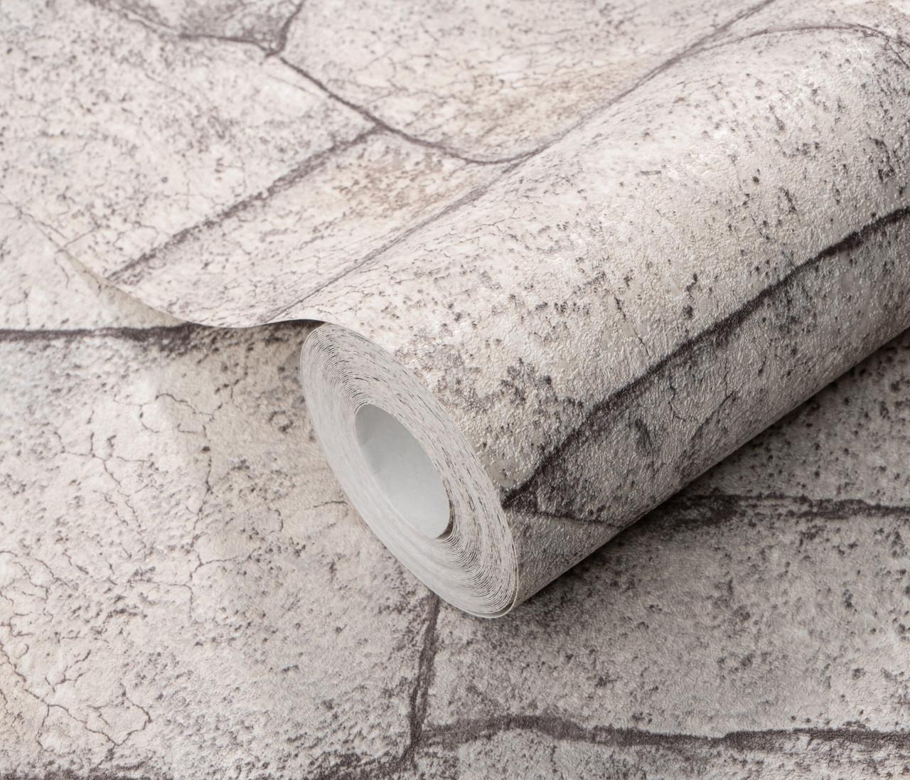 Обои флизелиновые Erismann Focus 12151-02 винил горячего тиснения 1,06х10,05 м Бежевый