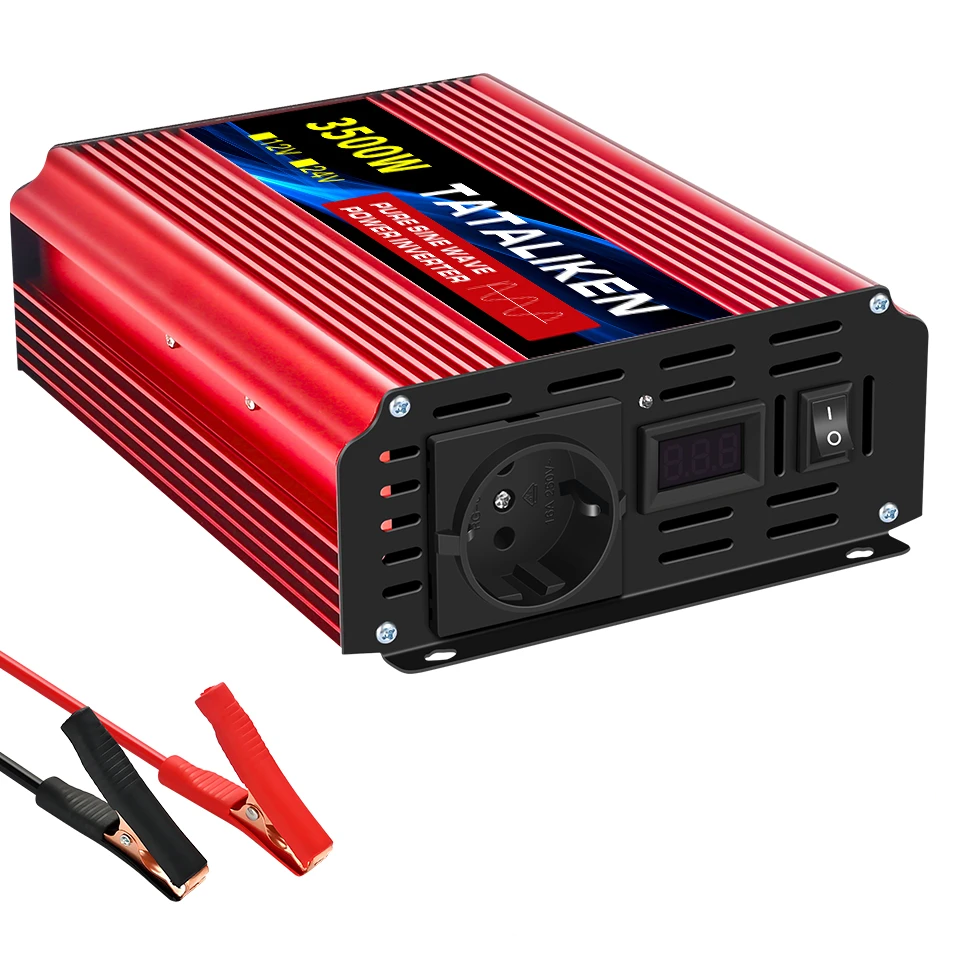 Инвертор чистий синус 12-220 В 3500 Вт (27342782)