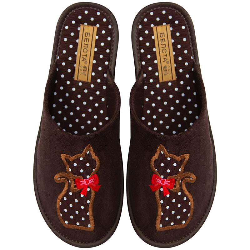 Тапочки комнатные Белста Коричневый р. 38 (4100649_38)