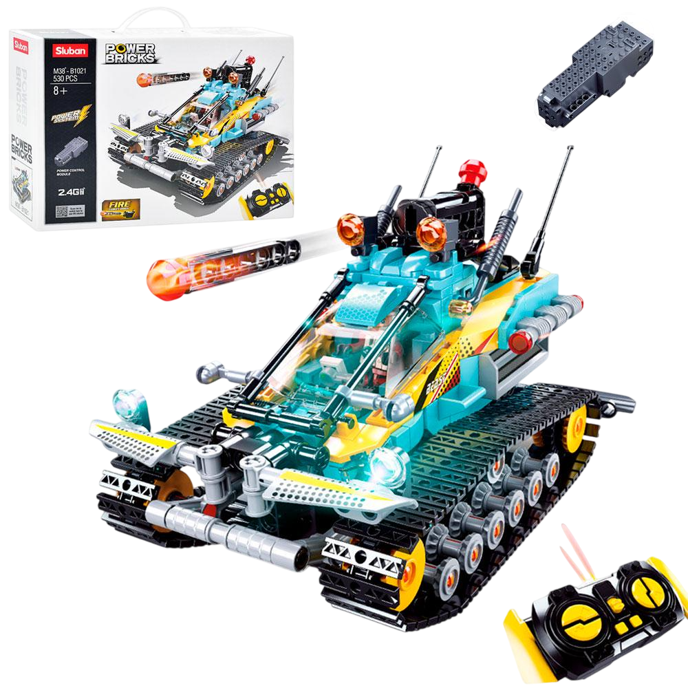 Конструктор Транспорт M38-B1021 на радіокеруванні 38x28,5x10 см 530 деталей (MTT-183204)