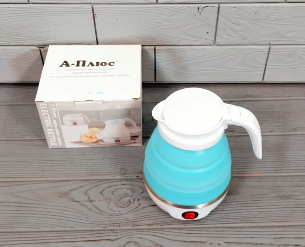 Електрочайник дорожній 600 мл (SUNROZ Foldable Kettle 2) - фото 2 Електрочайник дорожній 600 мл (SUNROZ Foldable Kettle 2) - фото 2
