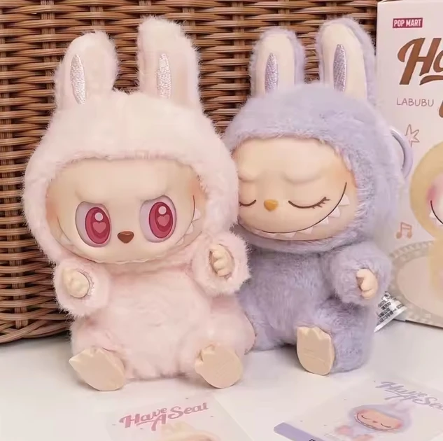 Плюшевая игрушка Labubu 15 см Фиолетовый - фото 4 Плюшевая игрушка Labubu 15 см Фиолетовый - фото 4