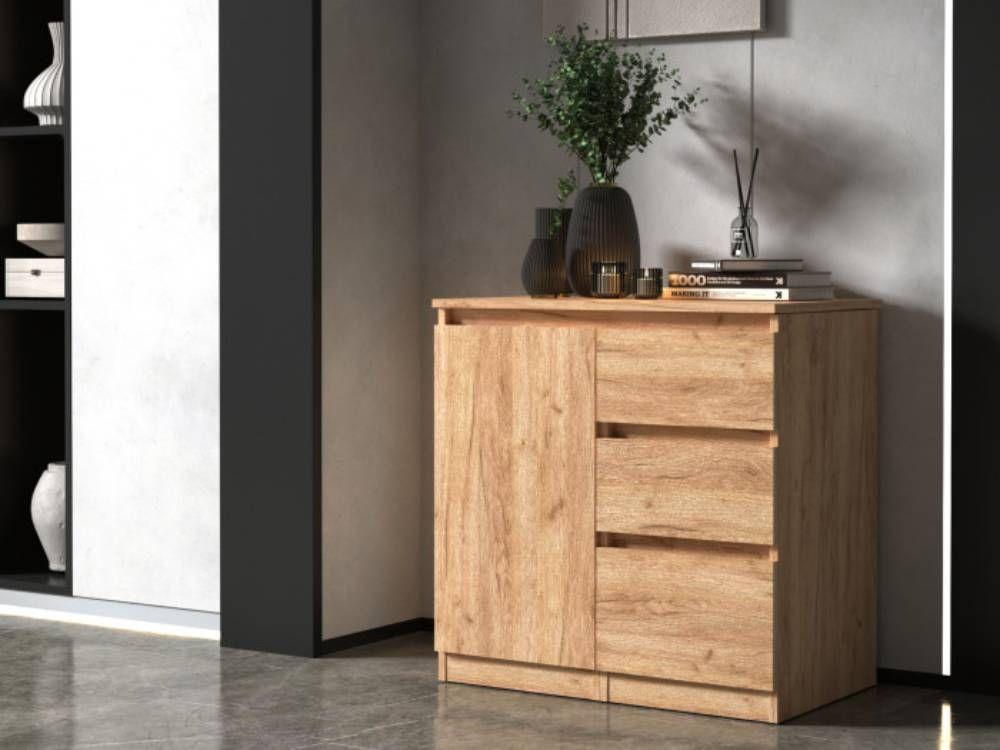 Стол-комод трансформер Knap Frenzy World 143,2х45х75 см Дуб крафт золотой (S202002204) - фото 5 Стол-комод трансформер Knap Frenzy World 143,2х45х75 см Дуб крафт золотой (S202002204) - фото 5