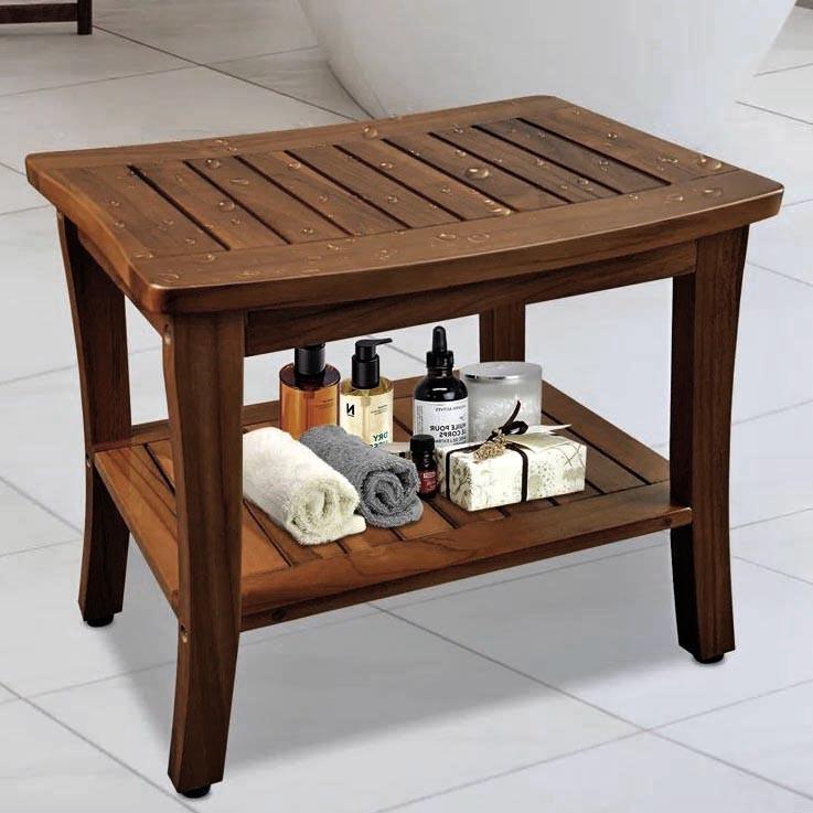 Табурет для ванной из дерева Зантер Латте (ТВН-001416)